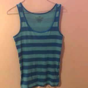 Blue colored, medium tank top